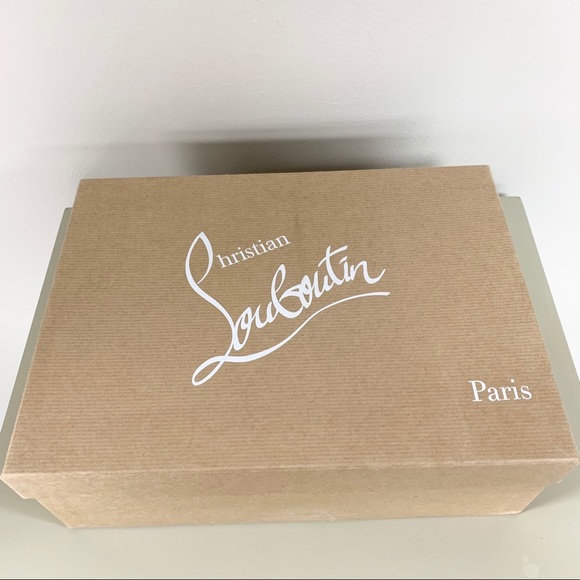 Christian Louboutin Black/White Undessin 85 Calf - Picture 6 of 8